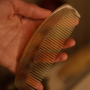 Mystic Therapy Cow Horn Comb - Natural and Economical Care - Medium Quality Mystic Therapy Cow Horn Comb - Natural and Economical Care - Medium Quality